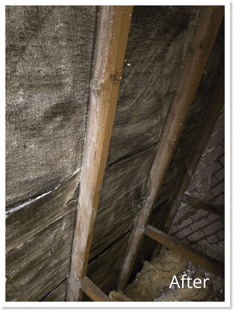 spray foam removal afterwards with the Insulation Doctor UK